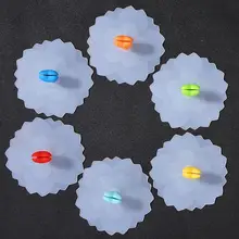 Противопылевые силиконовые крышки чайная чашка с крышкой Герметичная чашка крышка хорошая гибкость хорошая противоскользящая высокая температура термостойкие многоразовые