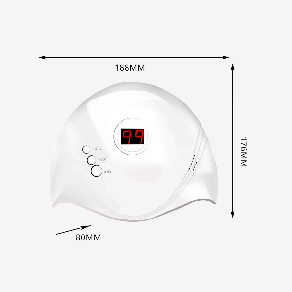 LIDDY 36W Сушилка для ногтей автоматический датчик USB светодиодный гель Ультрафиолетовая лампа для маникюра с двумя лампами Cur. ing инструменты для полировки ногтей
