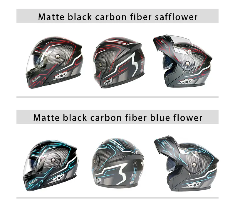 Men Women Bluetooth Motorcycle Helmet Flip Up Waterproof Longer Endurance Double Scratch Proof Anti Fog Visors Men Women Bluetooth Motorcycle Helmet Flip Up Waterproof Longer Endurance Double Scratch Proof Anti Fog Visors