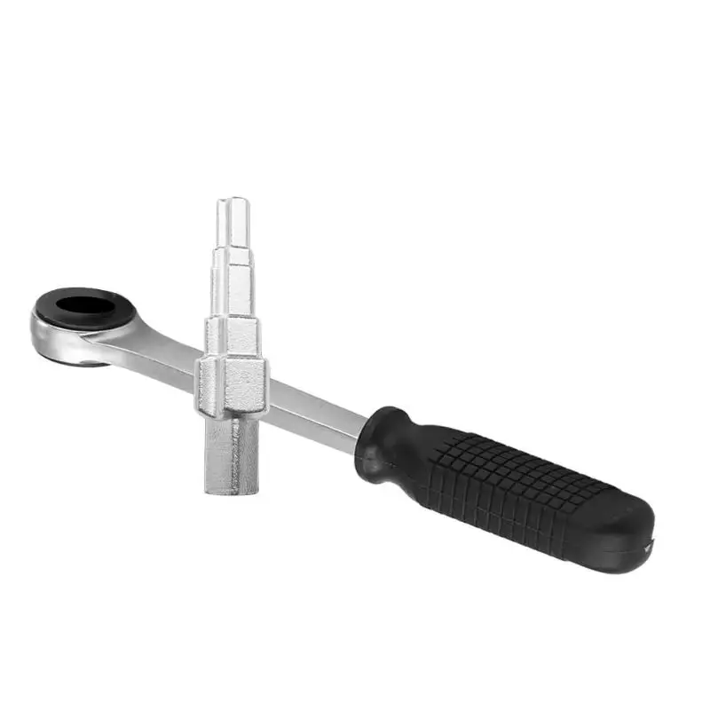 

Carbon Steel Wrench Anti-slip Handle Radiator Stepped Radiator Spanner Hand Tool Compliance with Ergonomic Design Comfort