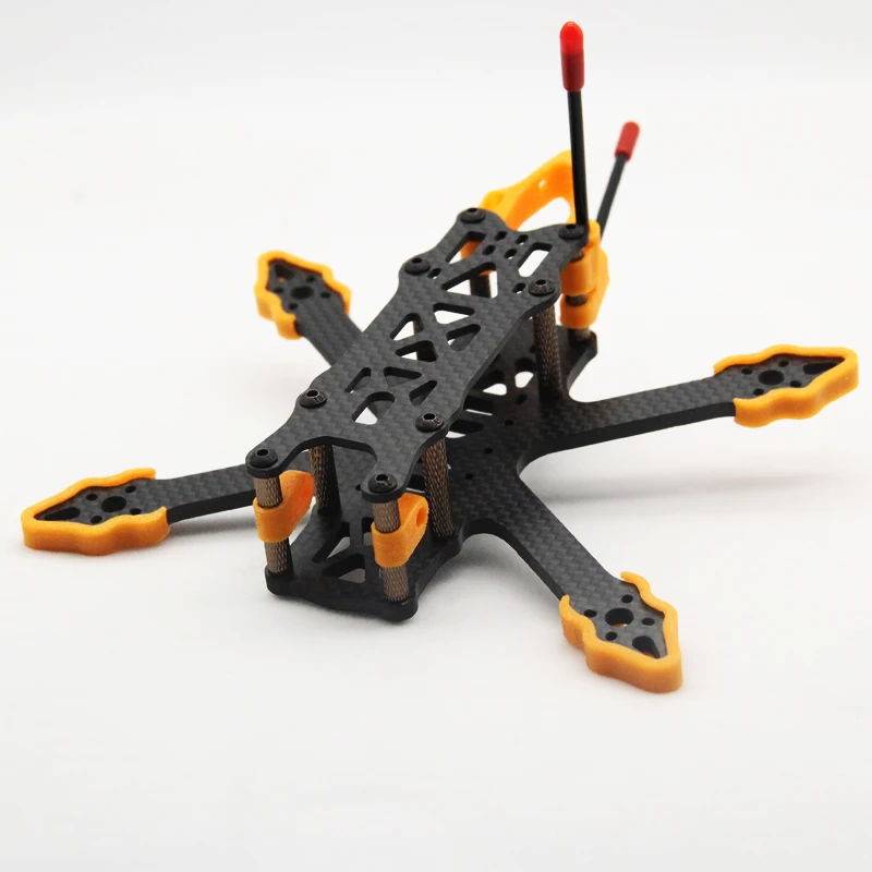 

ZJW.RC GX140 140mm 3 Inch Mini Carbon Fiber Frame KITS 4mm Arms 1408 Motor RunCam Split 3 Micro&Mini 2 for FPV Racing Quadcopter