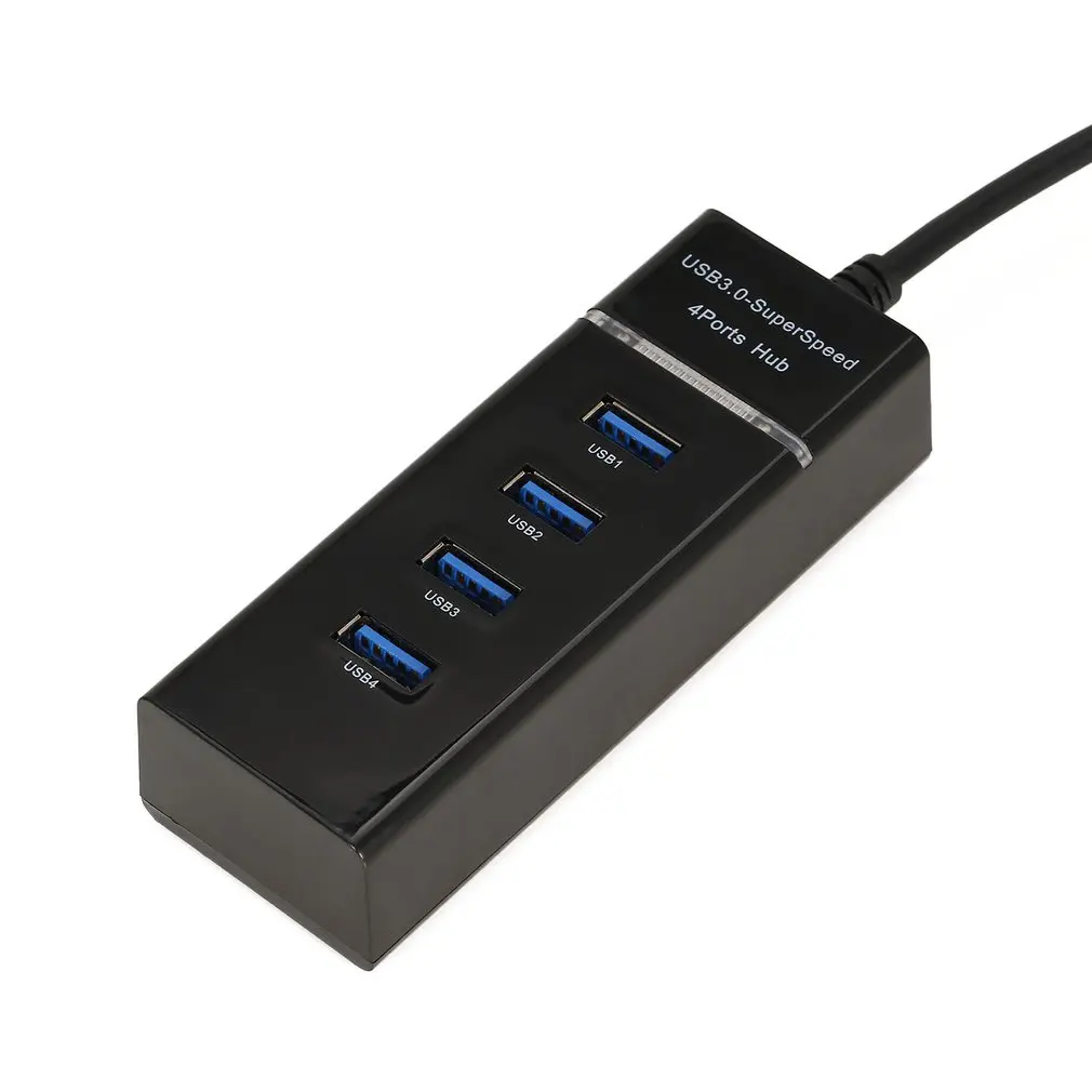 4-Порты и разъёмы USB концентратор Usb3.0Hub разветвитель 3,0 концентратор 3.0Hub расширитель компьютер сплиттер Скорость версии совместим с Usb2.0 Usb1.1