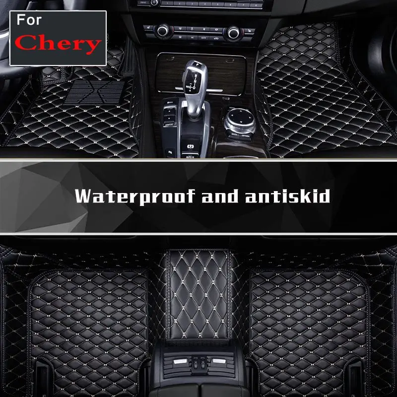 

2018 Custom Car Interior Left Drive Floor Mat Coupe Leather Cover For Chery Cowin1 Cowin2 Cowin3 Cowin5 X1 3x Arrizo7e Arrizo5e