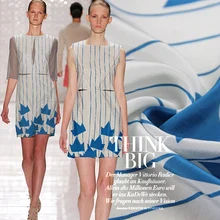 114 см шелковая ткань с принтом для платья 12 мм шелковая крепдешин ткань летнее воздухопроницаемое платье ткань оптом шелковая ткань