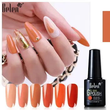 Preise Belen Begonie Serie Gel Polnisch Tränken Weg Vom UV LED Nagel Lack Primer Gel Polnischen Salon Maniküre Lack GelLak Polnischen Lack 10ML