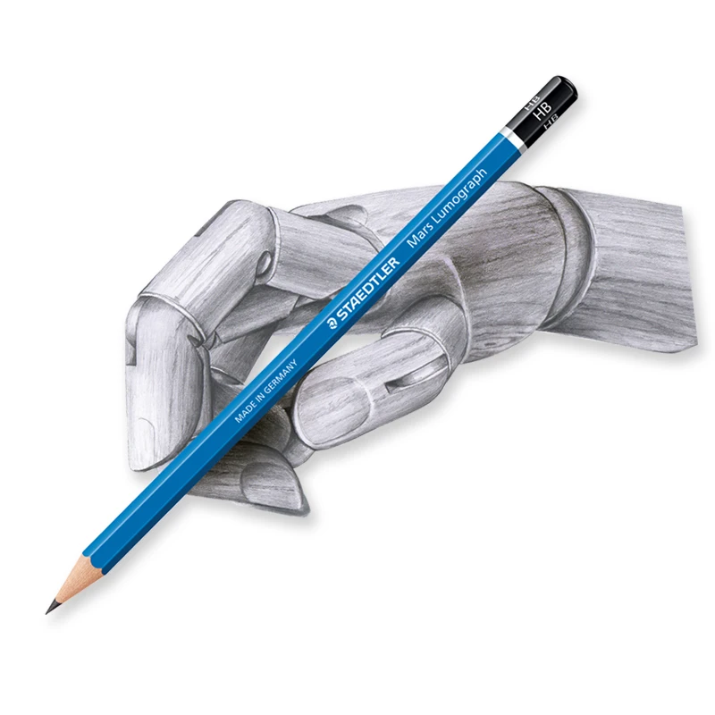 Staedtler 100 синий стержень карандаш для письма и рисования эскиз Академии изящных