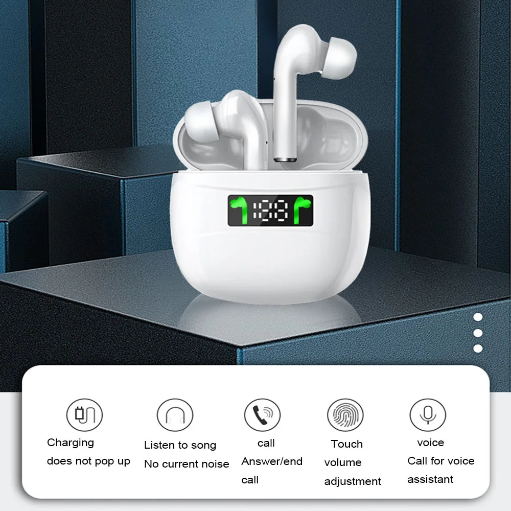 ǰ J3 Pro TWS   ̾, LED ÷, HD ׷,  ,  ̾ , IPX7,   