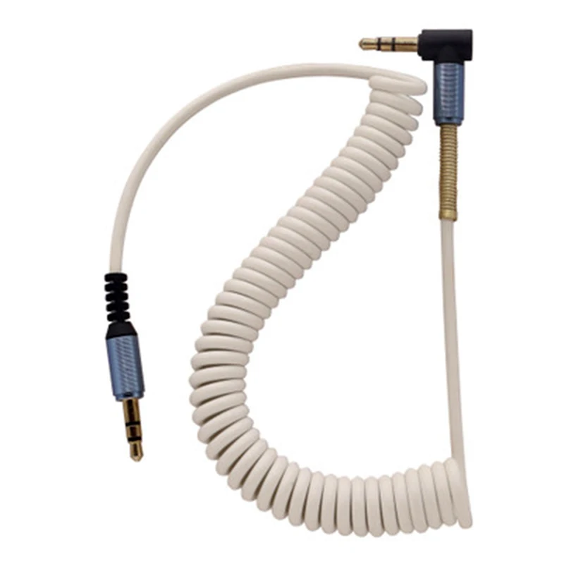 3.5mm Jack Audio Cable 3.5 Male To Male Cable Audio 90 Degree Right Angle AUX Cable for Car Headphone MP3/4 Aux Cord