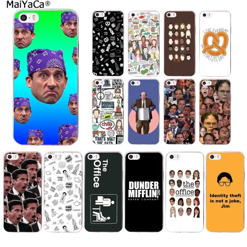 Maiyaca Michael Scott The Office Funny Humor Tv Phone Case Per Iphone 13 Se 2020 11 Pro Xs Max 8 7 6 6S Plus X 5 5S Se Xr