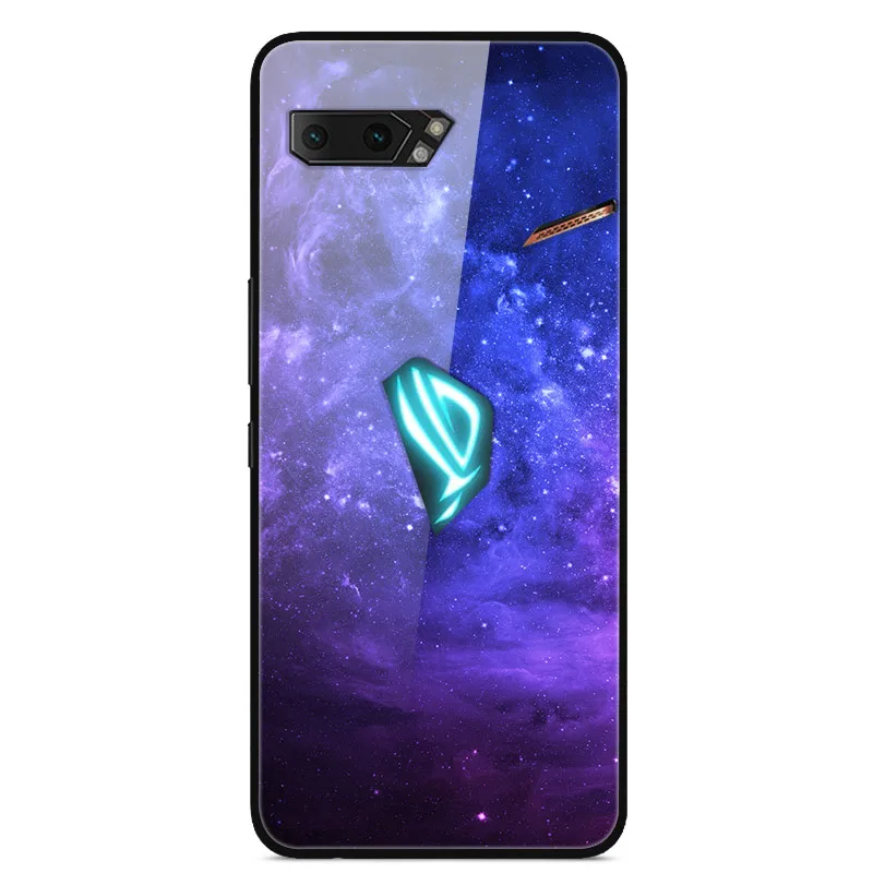 Для Asus ROG Phone 2 ZS660KL чехол из закаленного стекла Жесткий Чехол для задней панели чехол для телефона s для Asus ROG Phone2 II ZS660KL Чехол Мягкий бампер - Цвет: as photo 11