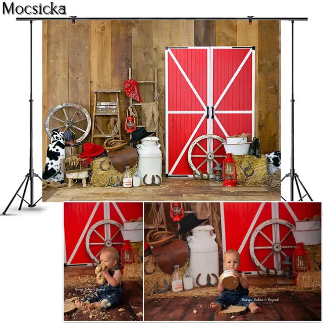 Birthday Photography Backdrop 1st Baby Shower Cake Smash Photo Background Children Newborn Interiors Decor Prop Studio Photocall QQ-1861
