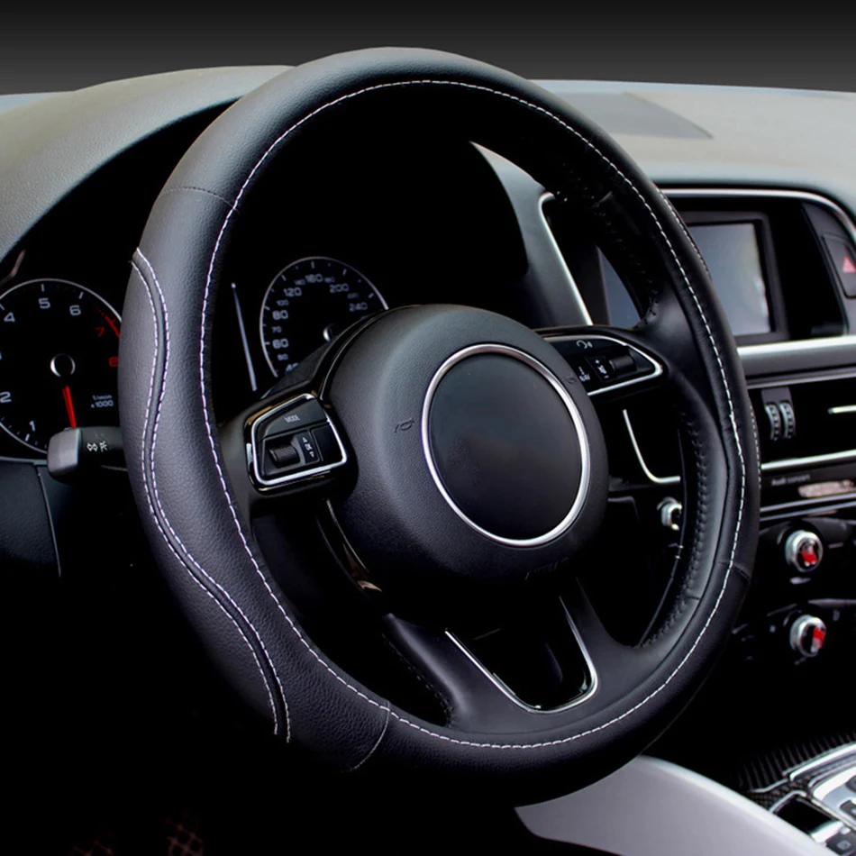 

Leather Car Steering Wheel For Infiniti all models FX EX JX G M QX50 Q70L QX50 QX60 QX56 Q50 QX70 Q60 QX80 auto accessories