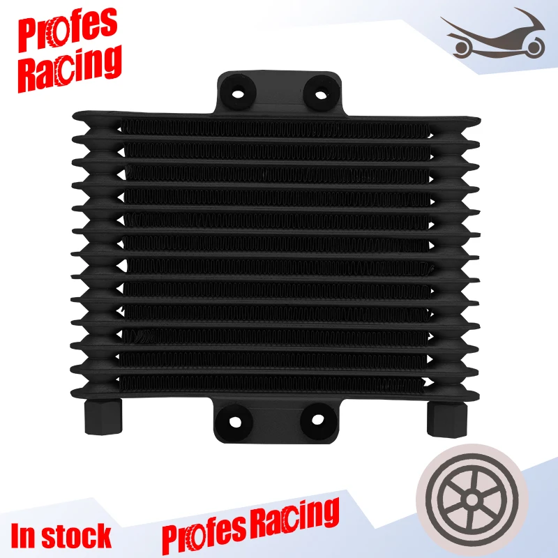 Aluminum Oil Cooler Radiator Universal Aluminum Motorcycle Oil Cooler ...