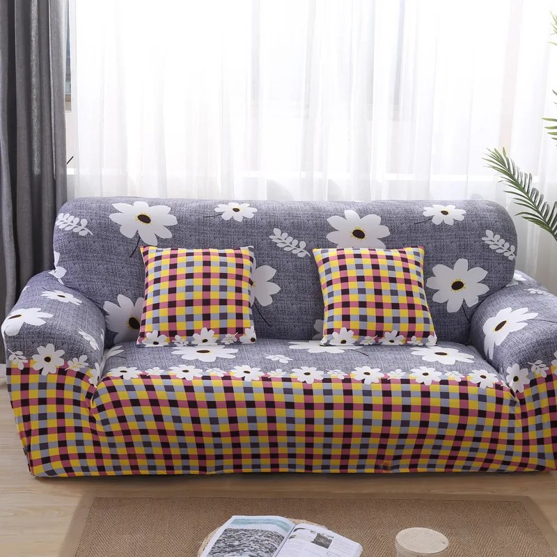 Чехлы на диваны универсальный эластичный диван Полное покрытие ткань диван четыре сезона Универсальный Полный Противоскользящий чехол для дивана для гостиной