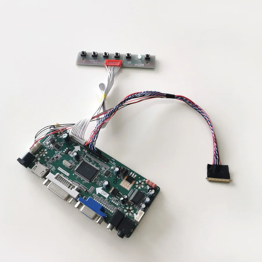 Для LP156WH4 LP156WH9 15 6 &quotVGA + DVI WLED ноутбуки ЖК-экран 1366*768 LVDS 40-Pin M.NT68676 контроллер карта