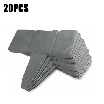 

20PCS imitation stone fence gardening floor fence folding garden fence border package edge fence edging cobblestone effect