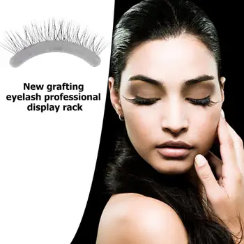 

10pcs False Lashes Display Strip Lightness and Portability No Space Occupy Grafting Planting Eyelash Show Bar Make Up Tool