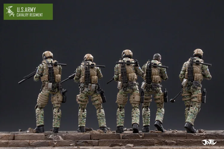 1/18 JOYTOY Высокая симуляция Военная Модель Кукла экшн-фигурка армии США кавалерийский режим солдат фигурка игрушка Коллекция Подарки