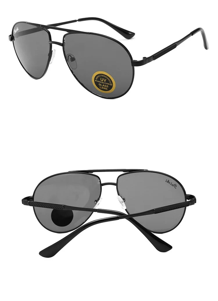 Vazrobe Стекло солнцезащитные очки es для мужчин и женщин авиация черный коричневый против царапин солнцезащитные очки es для мужчин вождения тяжелые линзы UV400