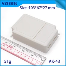 4 шт. белый цвет пластиковый светодиодный корпус контроллера огнестойкая электронная распределительная коробка 73*37*24