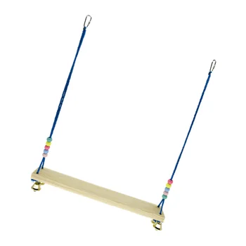 

1Pc Parrot Bell Swing Toy Parrot Swing Toy Funny Birds Toy Parrot Swing Plaything for Bird Parrot