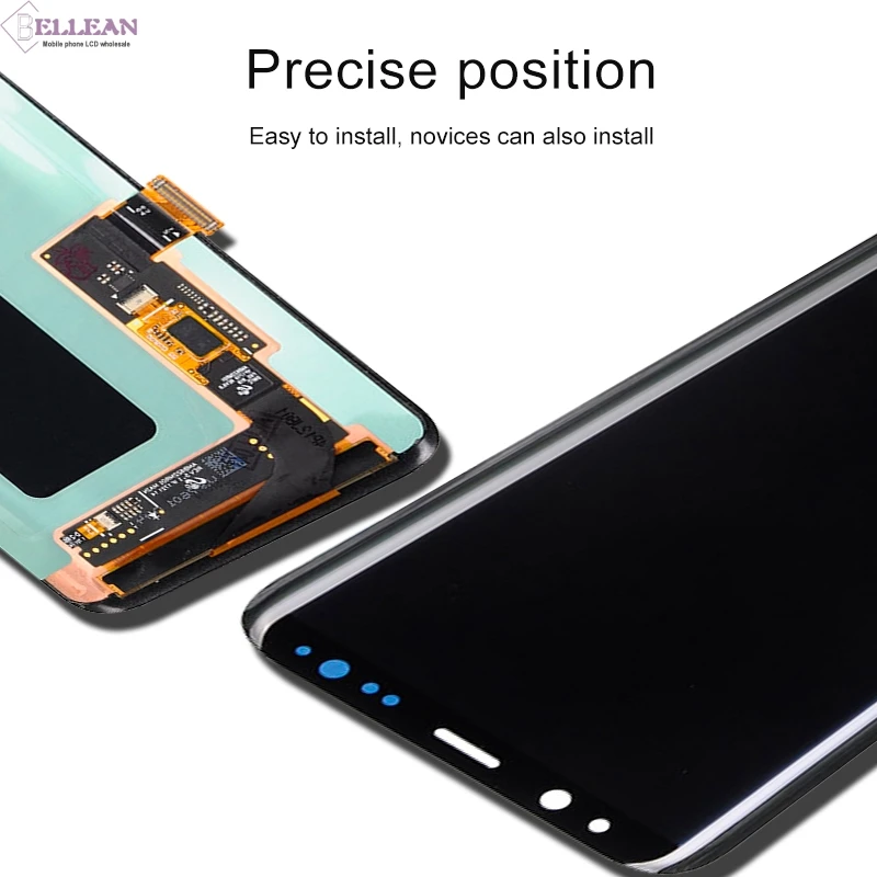 Dinamico Amoled для samsung Galaxy S8 Plus дисплей с сенсорным экраном Замена G955F G955 ЖК-экран панель дигитайзер сборка