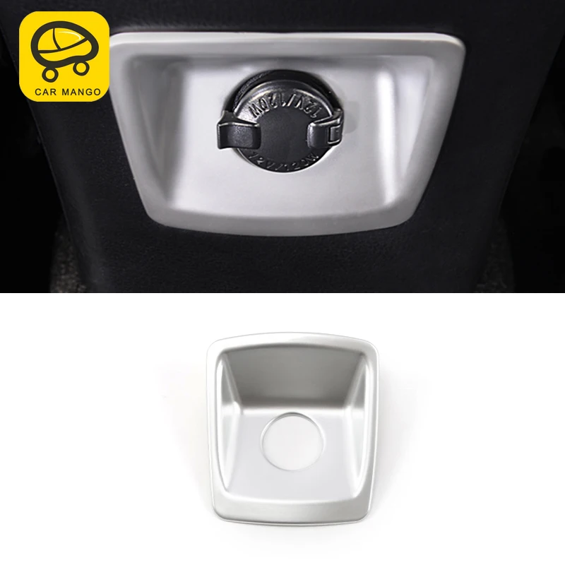 

CarManGo for Toyota RAV4 2014 2015 Car Styling Rear Back Cigarette Lighter Panel Cover Trim Frame Sticker Interior Accessories