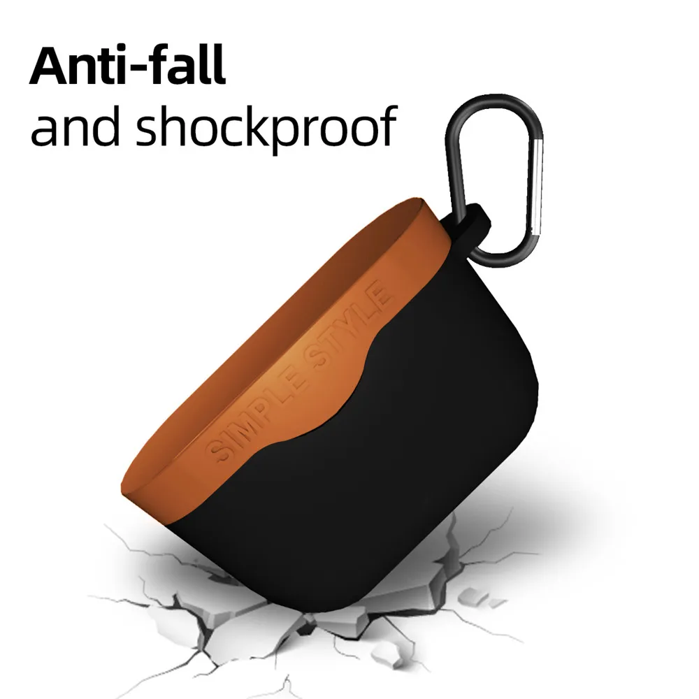 

1PC New Anti-shock Sports Protective Skin Case Fashion Silicone Non-slip Full Cover for Sony WF-1000XM3 Earphone Accessories