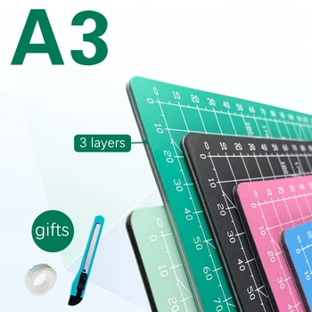 

45x30CM A3 Pvc Cutting Mat Self Healing Double-Sided Cutting Board DIY Cricut Table Cutting Sewing Craft Tools Office Supplies