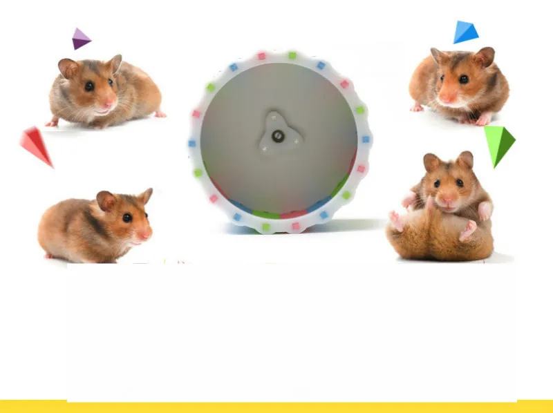 Group Hamster Ultra-quiet Running Wheel Jinsong Runner Treadmill Running Ball Small Pet Toy Small Pet Supplies