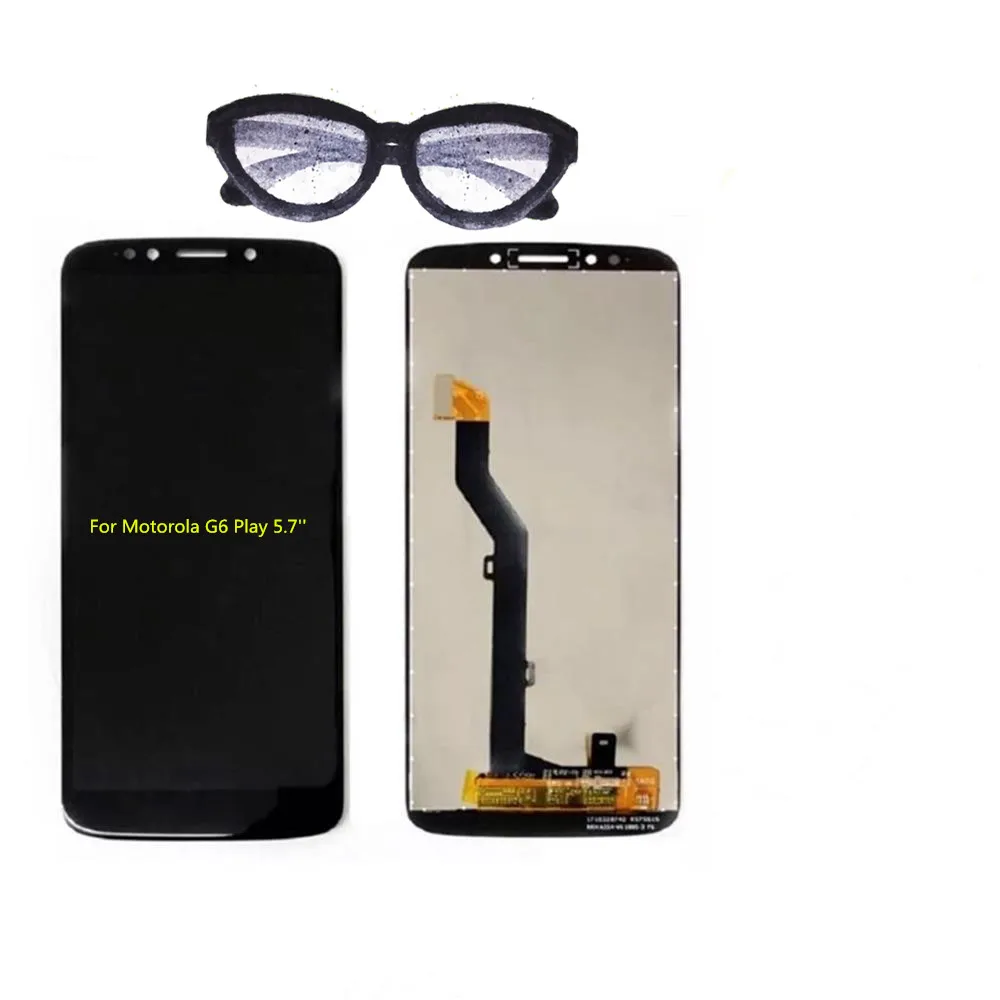 

For Motorola G6 Play / XT1922 LCD Display Touch Screen Digitizer Assembly For Moto G6Play XT1922-1 XT1922-2 5.7" Screen