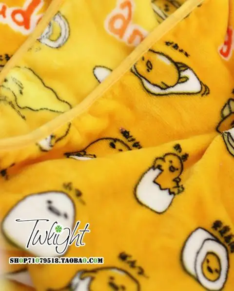 Gudetama ленивый яйцо король мультфильм милые подушки ручной грелки воздухопроницаемое одеяло три в одном