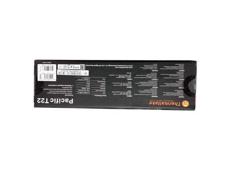 Термостойкий резервуар для воды с водяным охлаждением Thermaltake тихий T22-400ml 55 градусов длиной 220 мм G1/4