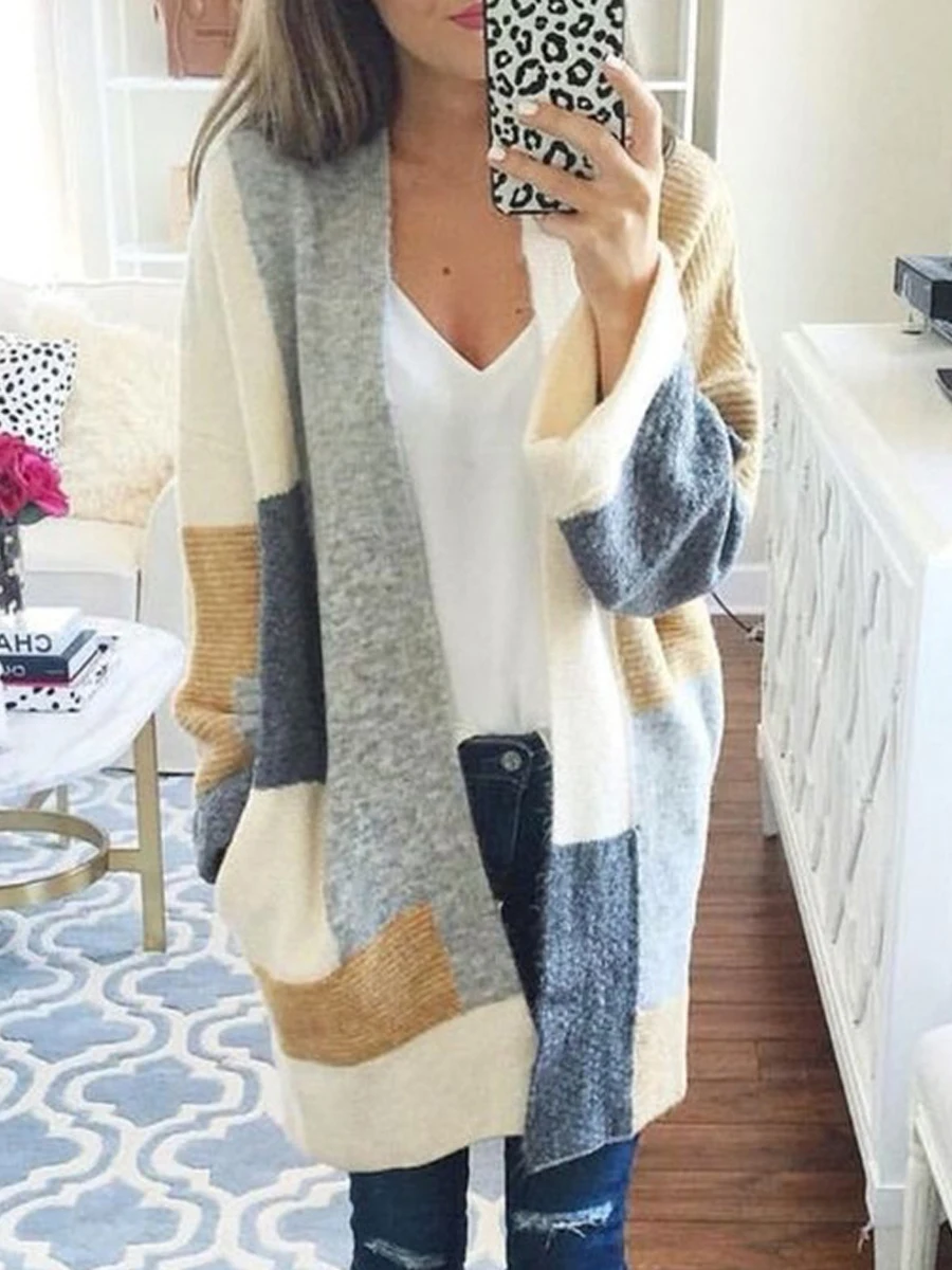 Women Sweaters Casual Gray Korean Style Plus Size Office Lady Loose Cardigan Spring 2019 Female Fashion Elegant Tops Knitwear Women Sweaters Casual Gray Korean Style Plus Size Office Lady Loose Cardigan Spring 2019 Female Fashion Elegant Tops Knitwear