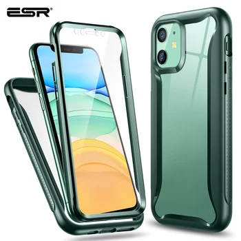 

ESR Phone Case for iPhone 11 Pro Max Luxury Matte Bumper Case for iPhone X Full Cover Shockproof Soft TPU Silicone Case Funda