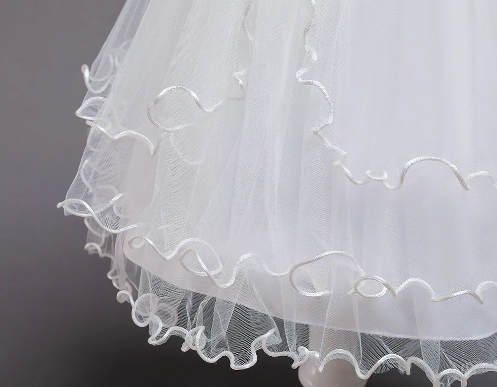Children Princess Dress Girls Christmas Performance Clothing Flower CHILDREN'S Dress Children