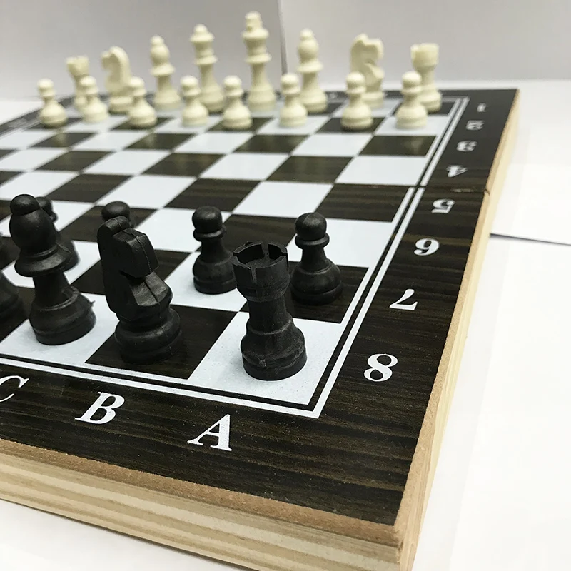 29*29 см Складная доска деревянная Международная шахматная игра штук набор Шахматная коллекция портативные нарды шашки