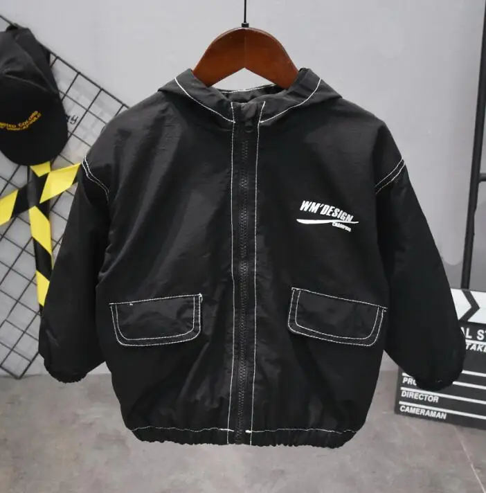 coat Одежда для мальчиков Одежда для детей на весну и осень г. Новые детские хлопковые милые комплекты комплект одежды для маленьких мальчиков из 3 предметов Костюмы комплект одежды для малышей - Цвет: coat