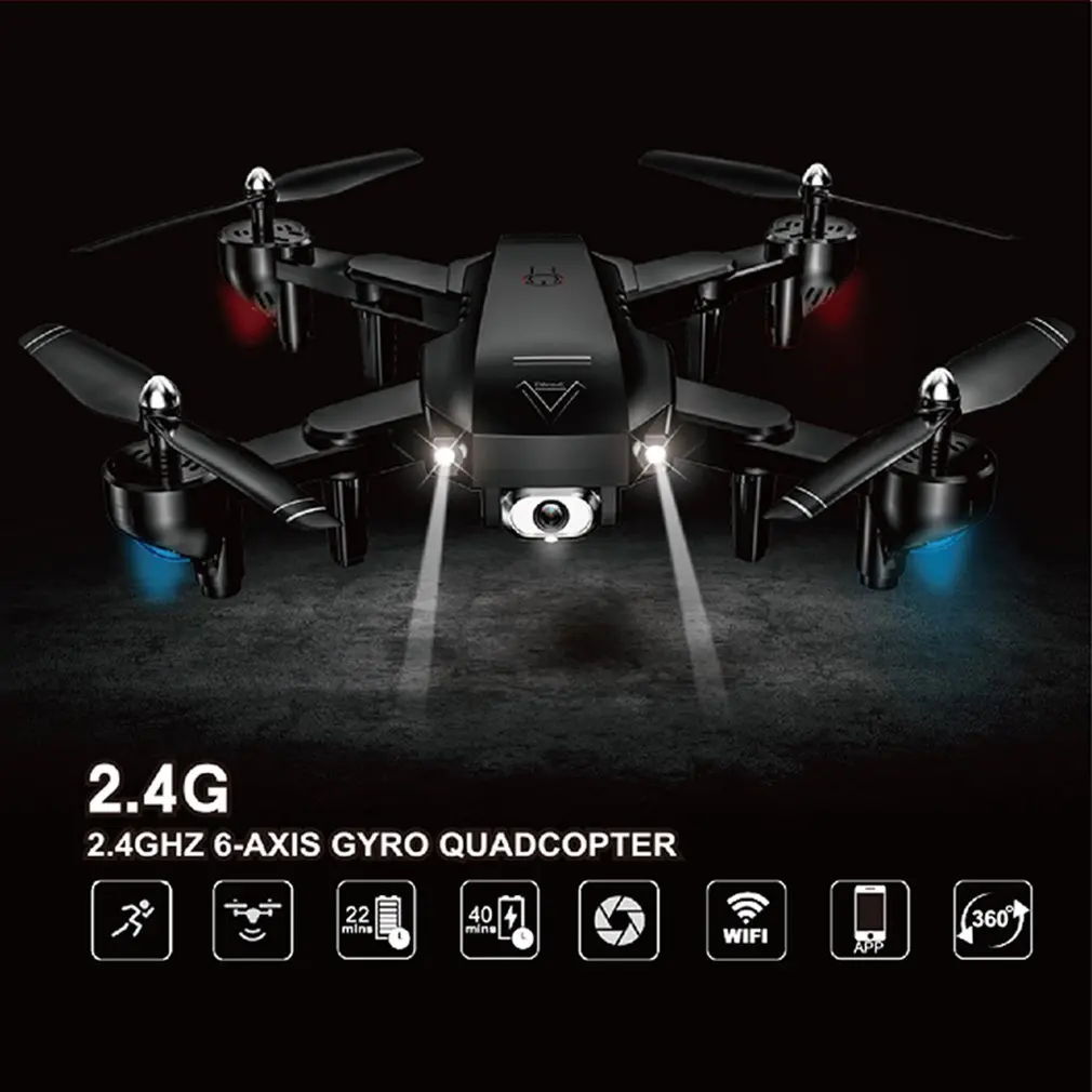 Камера Дрон Gps Дрон с камерой 1080P Rc вертолет с камерой 2,4G оптическое положение потока Дрон камера Rc вертолеты