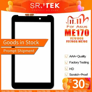 

Touchscreen For ASUS Fonepad FE7010CG FE170CG ME170 ME70C K012 K017 Touch Screen Panel Digitizer Glass Sensor Replacement PC 7"