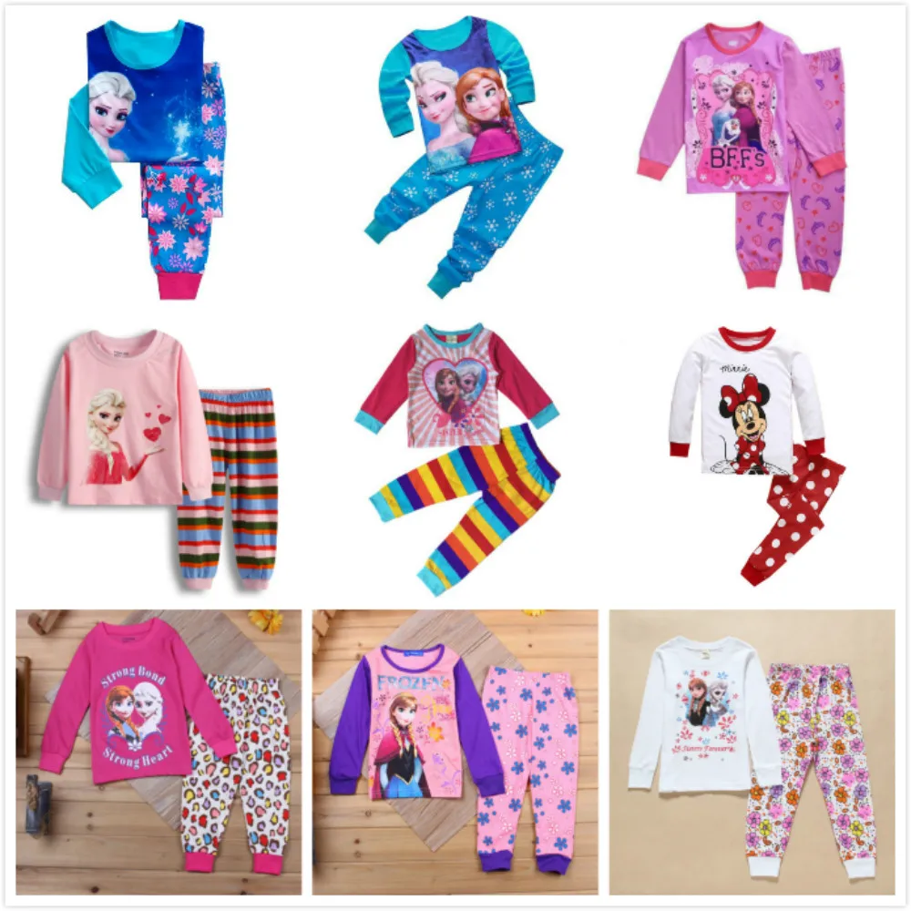 baby girl frozen pajamas
