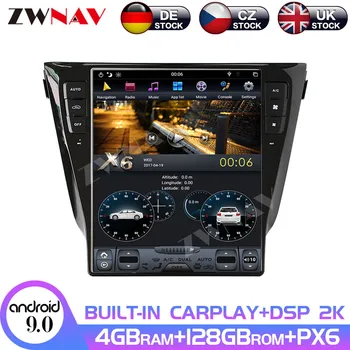 

12.1" Android 9 4+128G PX6 Vertical Tesla With DSP Carplay Car Multimedia Player For NISSAN Qashqai 2013-2018 Radio No DVD