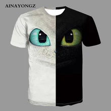 

Four Seasons Homme Clothes T-shirt Chic Novel Eyes Unisex Casual Tee Tops 3d Printed Oversize Tshirt Cartoon Men T Shirts 4XL