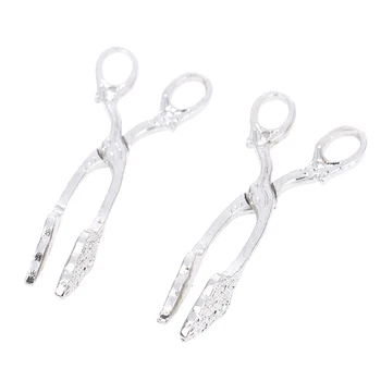 

2Pcs 1:12 mini bread clip model toys Dollhouse miniature accessories