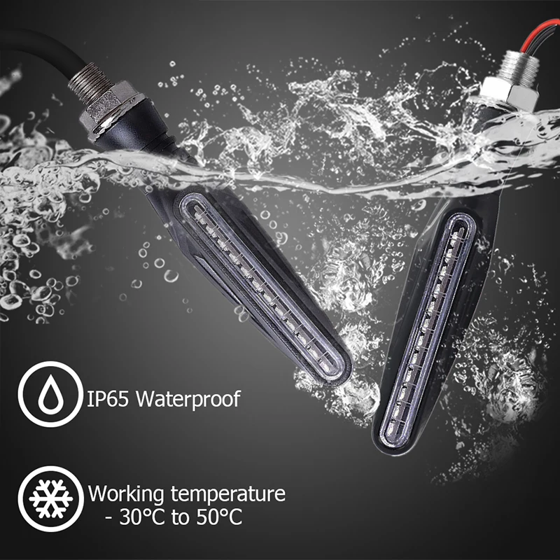 Led Moto Indicatore Di Direzione Clignotant Moto Illuminazione Per Suzuki Gsr 600 Burgman 650 Dl650 M50 Gn 125 Gsx S 750 Gsxs 1000