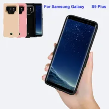 7000mAh Расширенный зарядный контейнер для аккумуляторных батарей крышка для samsung Galaxy S9 Plus 6,2 дюймов