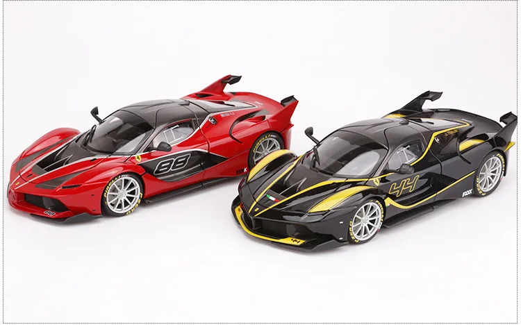 Bimeigao 1: 18 Model Alloy Car Model Ferrari FXXK Hardcover Supercar Model Collection Gift
