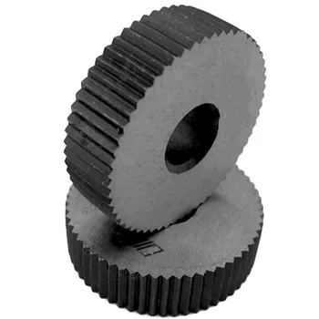 

2mm Straight Knurling Knife Pitch Diagonal Coarse 28mm OD Knurling Wheel Roller Tool Steel