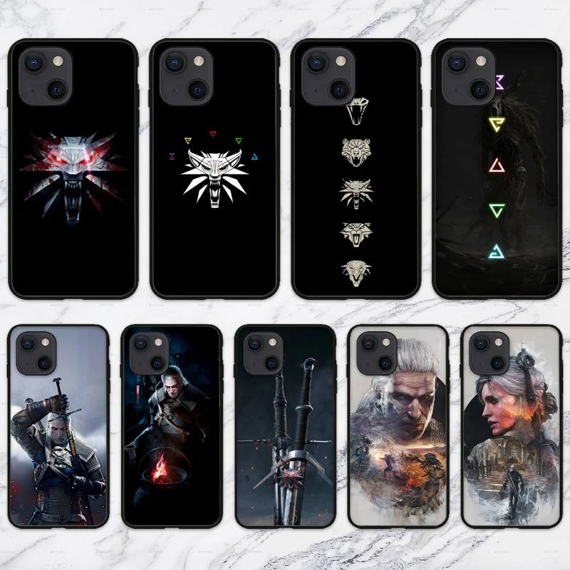 The-Witcher-3-Wild-Hunt Game Phone Case For iPhone 11 12 Mini 13 Pro XS Max X 8 7 6s Plus 5 SE XR Shell iphone 11 waterproof case