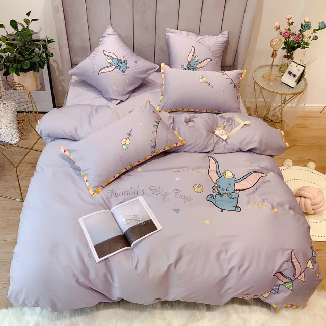 Disney Cartoon Dumbo Bedding Sets Boy 